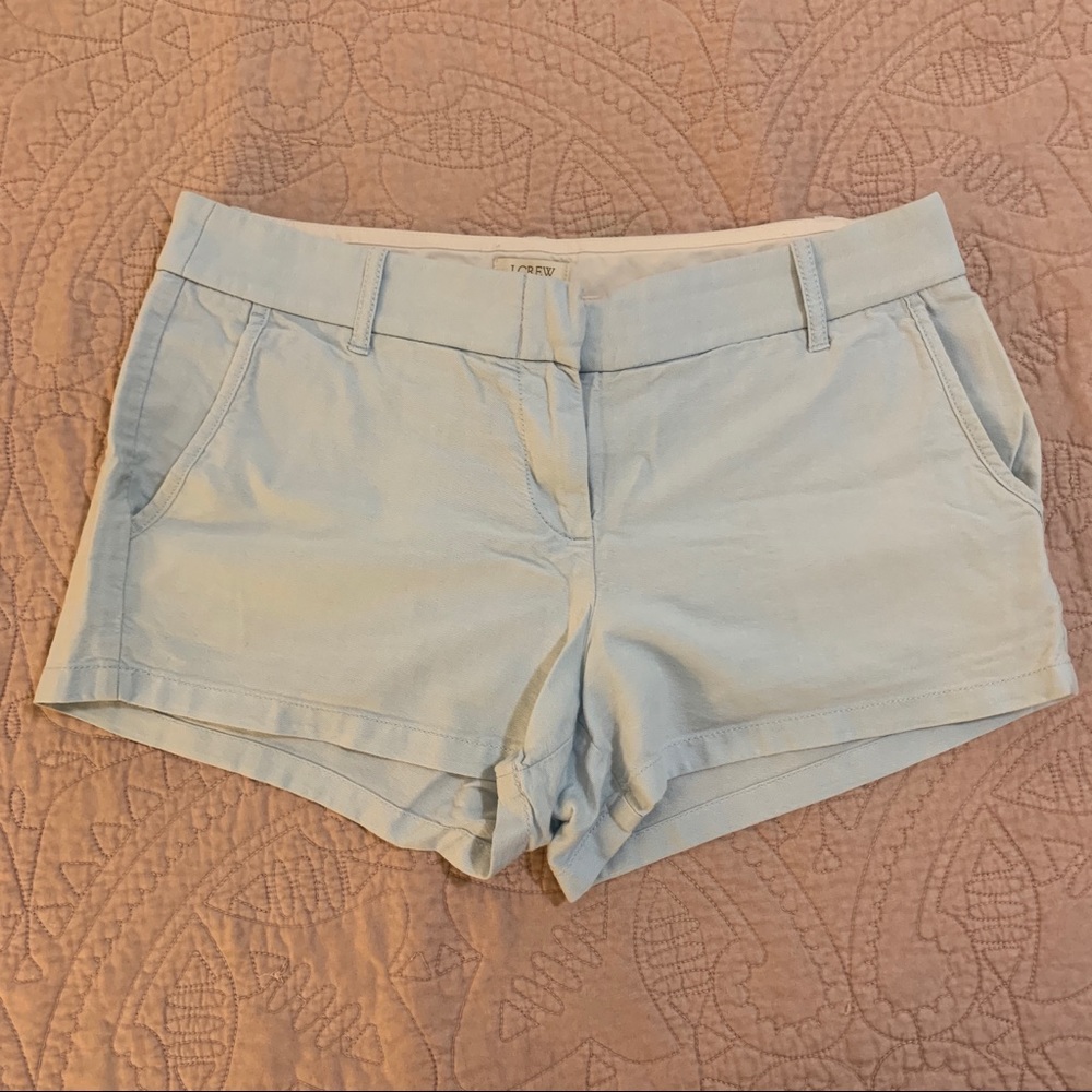 J. Crew | Light Blue Chino Shorts
